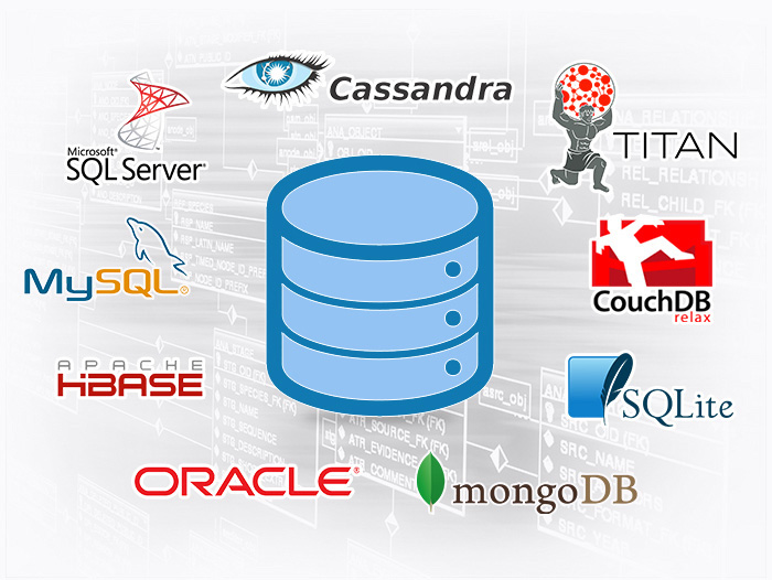 Database Services for Oracle/MySQL/MS SQL/mongoDB/Hbase/couchDB/Cassandra/SAP HANA